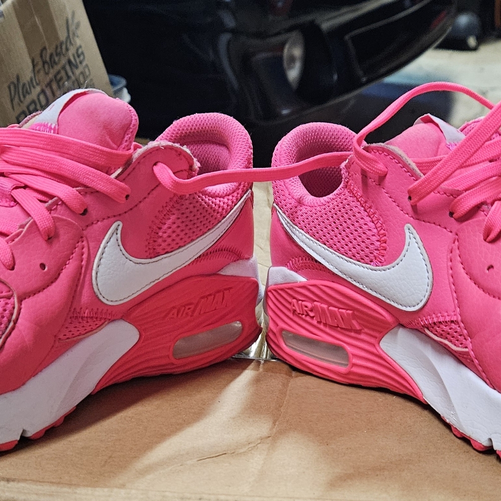 Nike Women's Air Max Sneakers (neon/ hot pink) - Picture 2 of 12
